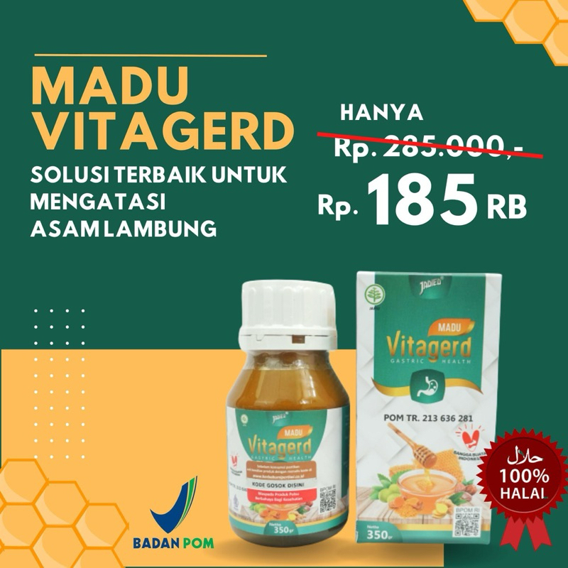 

madu lambung vitagerd 350 gram