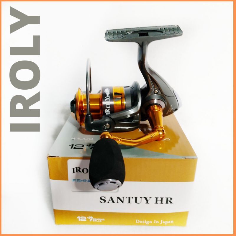 REEL SPINNING MERK IROLY SANTUY HR 1000 - 6000
