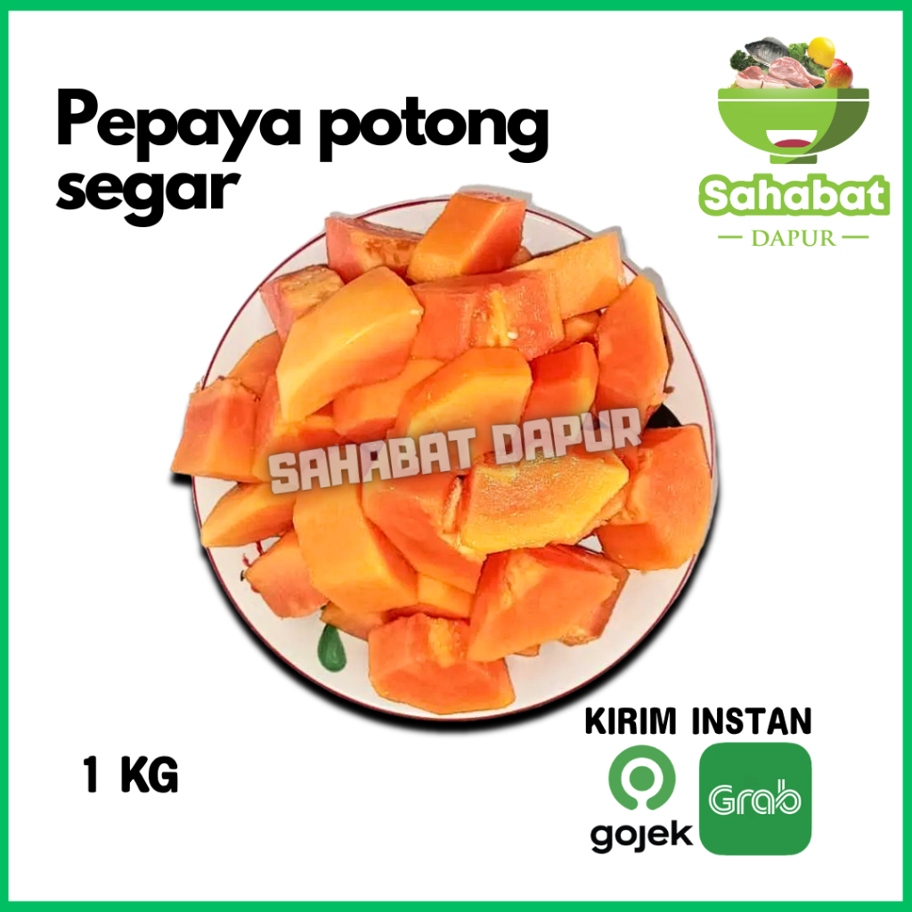 

Pepaya Kupas Buah Pepaya 1kg - Sahabatdapur