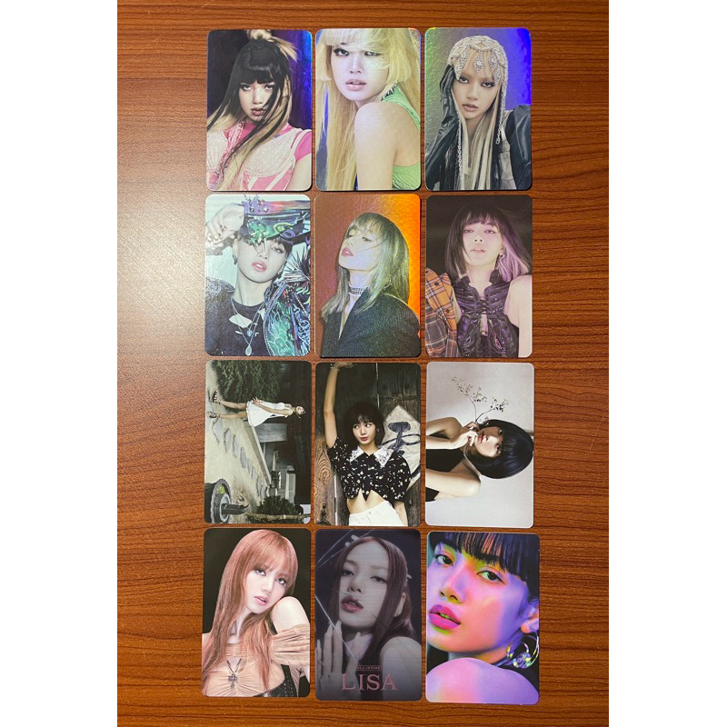 OFFICIAL PHOTOCARD PC LISA LALISA BLACKPINK PART 4