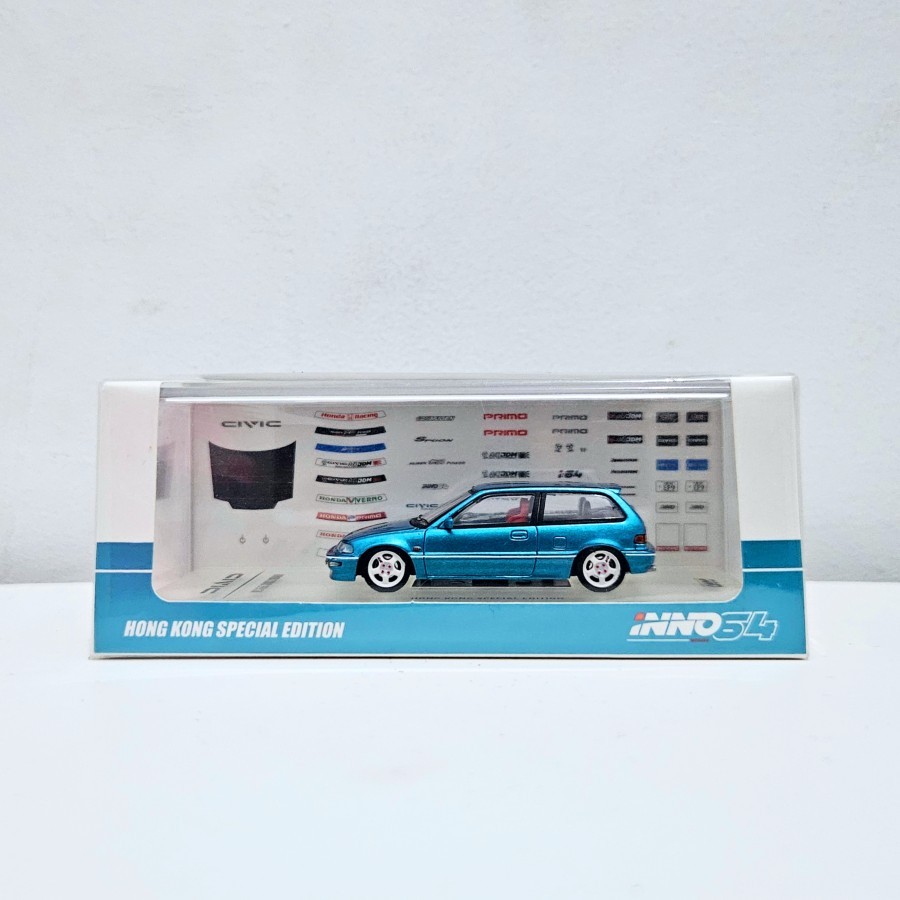 Inno64 Honda Civic EF9 SiR - Hong Kong Special Edition