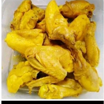 

Ayam ukep bumbu kuning 500 gram