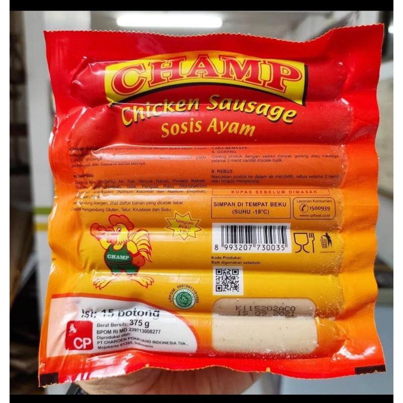 

champ sosis ayam 375 gr