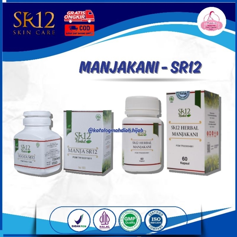 MANJAKANI SR12 / Manjakani Kapsul SR12 / Manjakani Pil/Butir SR12 / Program Hamil / Melancarkan Sikl