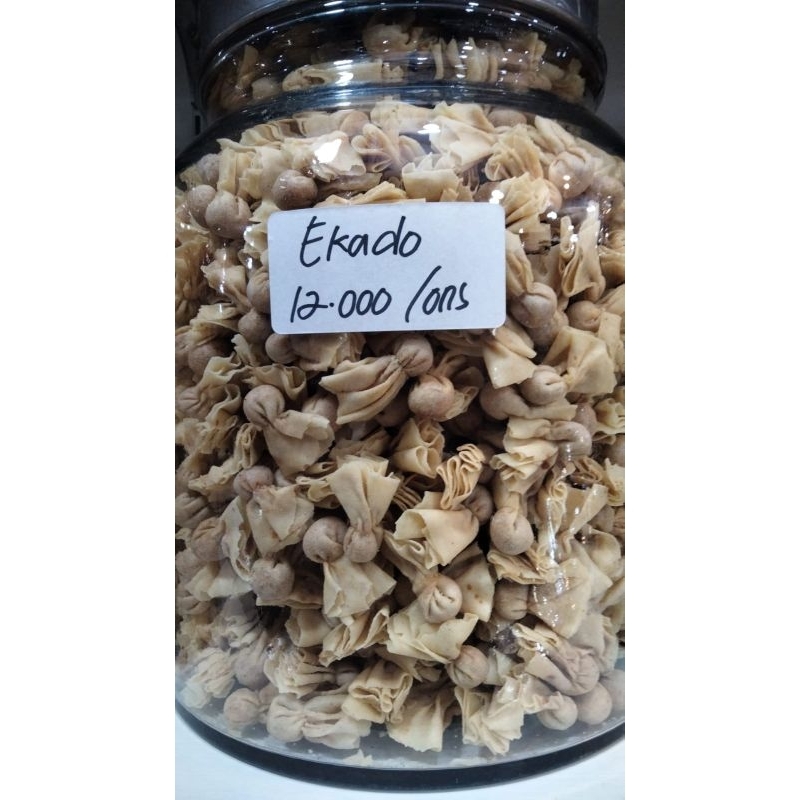 

Ekado Abon // Pangsit Ekado (Free Ongkir Jabodetabek min 1Kg)