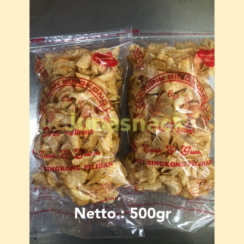 

Keripik singkong Dara Kembar 200gr dan 500gr