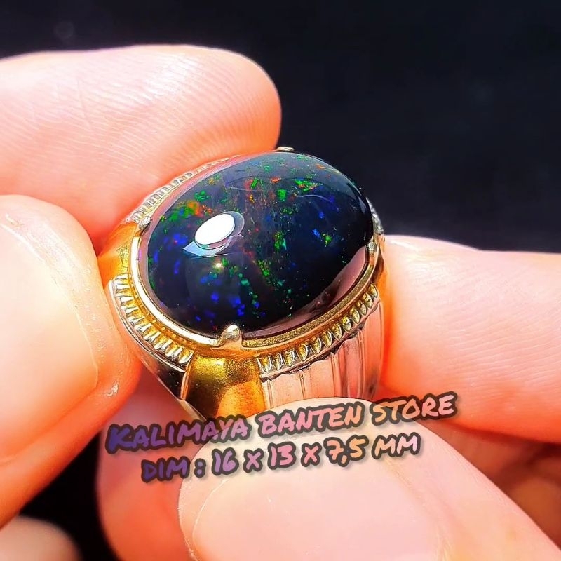 Kalimaya banten Black Opal Solid
