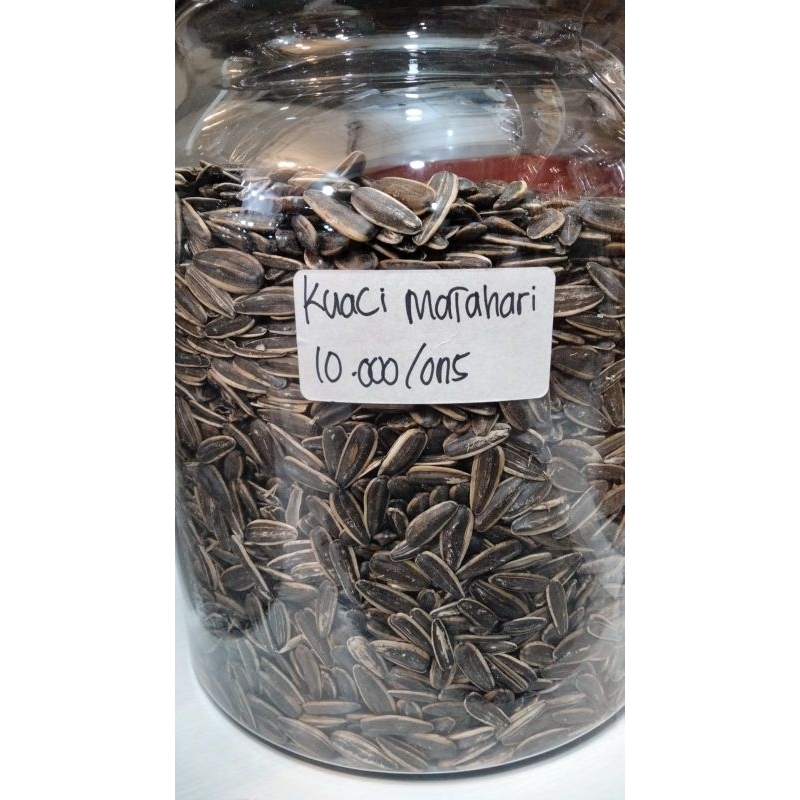 

Kuaci Matahari Premium // Kuaci Biji Bunga (Free Ongkir Jabodetabek min 1Kg)