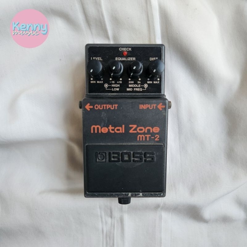 Efek Gitar Boss Metalzone / Boss MT-2 / Boss Metalzone MT 2