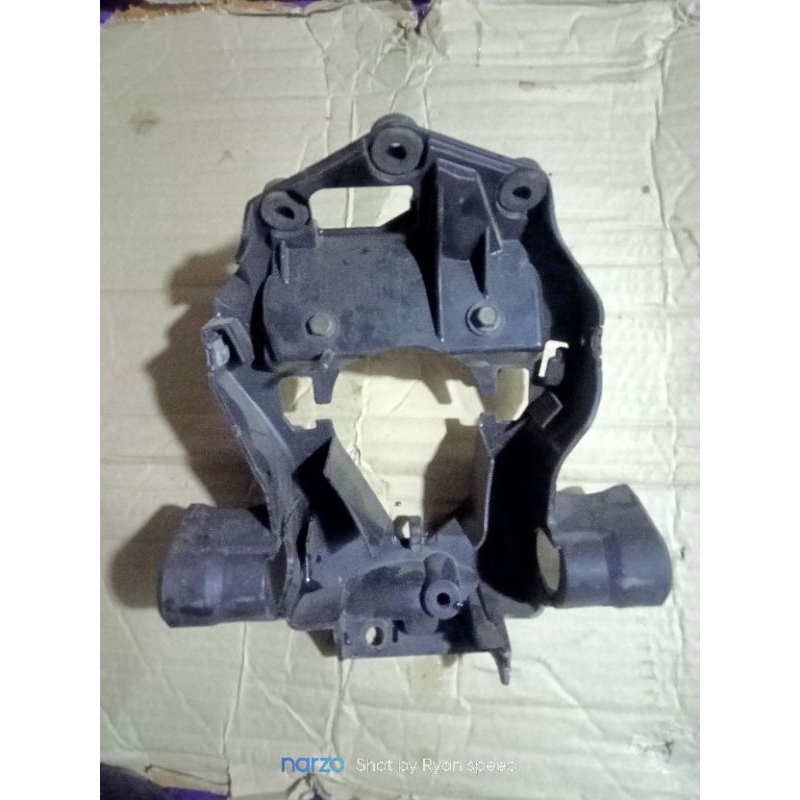 breket dudukan headlamp lampu depan ori copotan byson fi