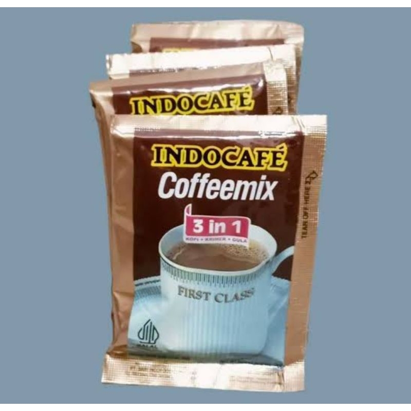 

INDOCAFE coffeemix 3in1 1 renceng (10 sachet)