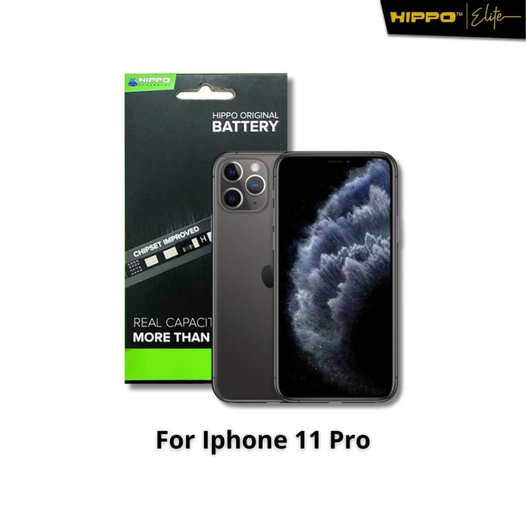 Hippo Baterai IPHONE 11 PRO 3190MAH ORIGINAL Cell Batu Baterai Batere Batrai