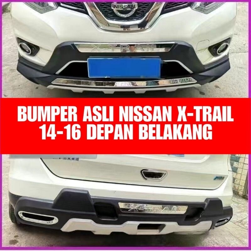 diffuser bumper bodykit depan belakang Nissan Xtrail pelindung X-Trail T32 2014 2015 2016