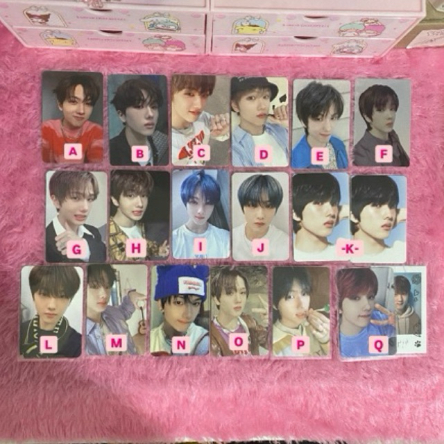 photocard official jisung nct dream universe beatbox tds candy sg24 nct home emblem bagde moevir blu