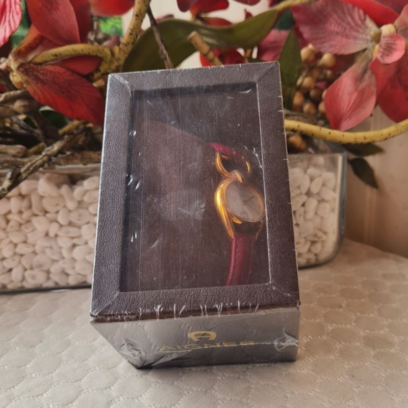 Aigner Watch Strap Leather