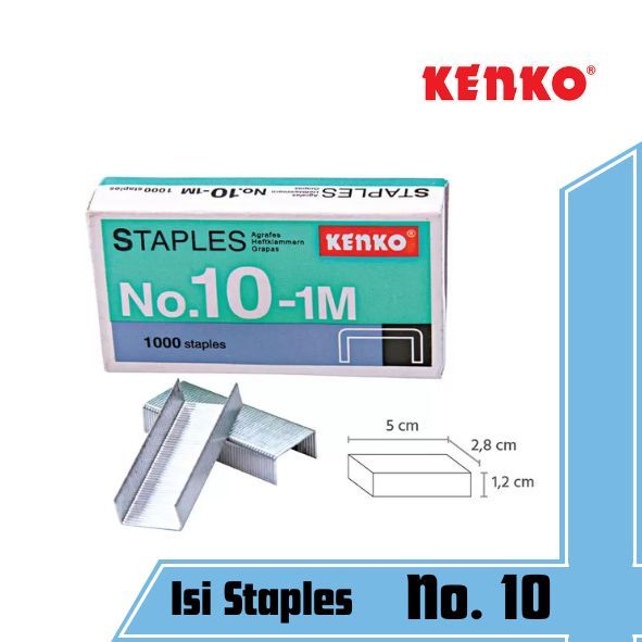 

(PAK) ISI STAPLES KENKO NO.10 / KENKO NO.10 / ISI STAPLES KENKO