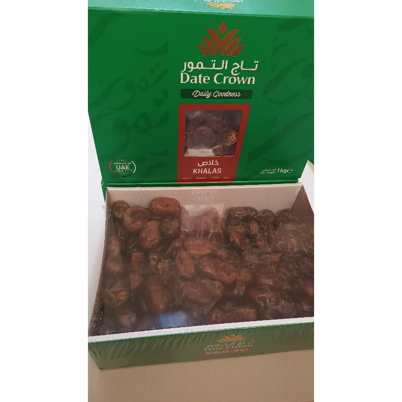 

Kurma Date Crown Khalas 1kg