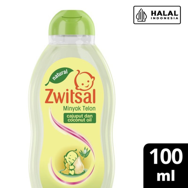 ZWITSAL BABY MINYAK TELON NATURAL CAJUPUT OIL 100 ML - MINYAK TELON, MINYAK TELON BABY. ORIGINAL 100