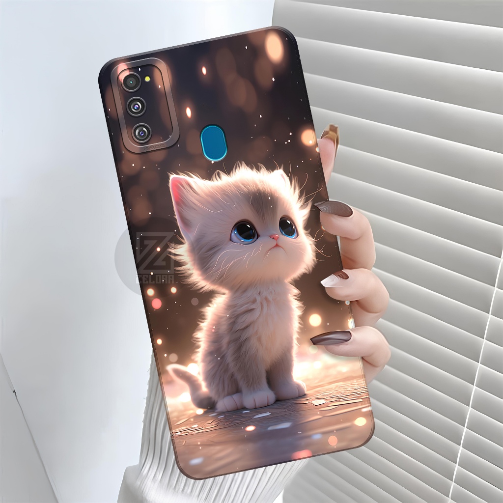 Casing Samsung Galaxy M30S ZELORA Fashion Case Kucing Softcase Samsung Galaxy M30S Case Samsung Gala