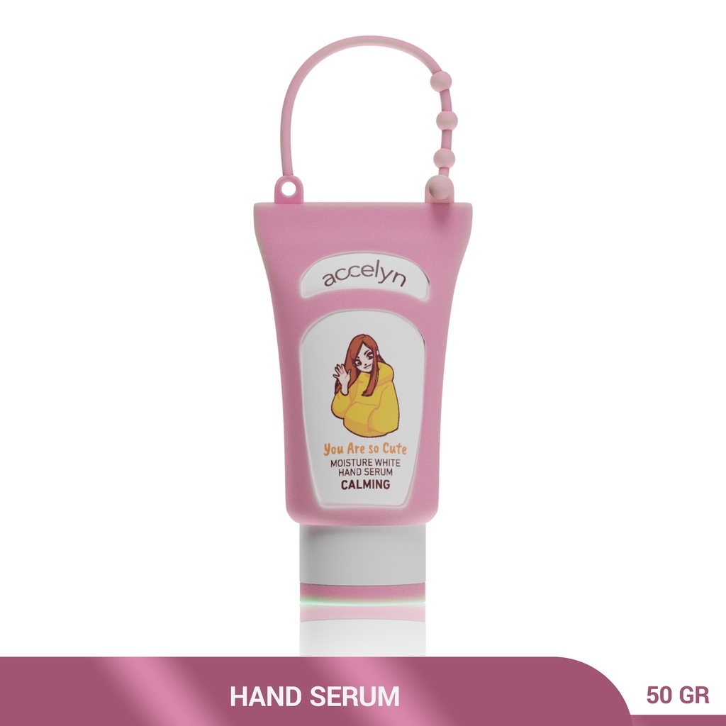 ACCELYN You Are So Cute, Moisture White Hand Serum, Calming