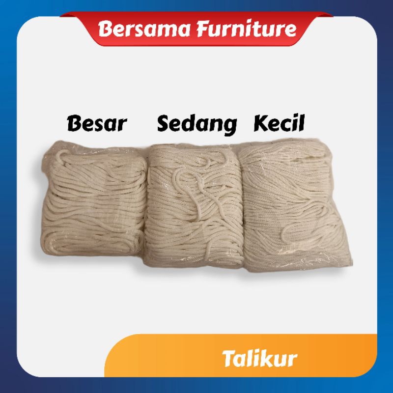TALIKUR / Tali Kepang /  Tali sumbu / Tali poy