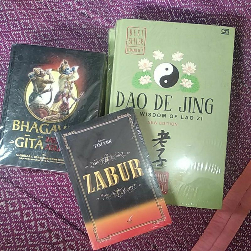 Kitab BHAGAVAD-GITA, Zabur, DAO DE JING