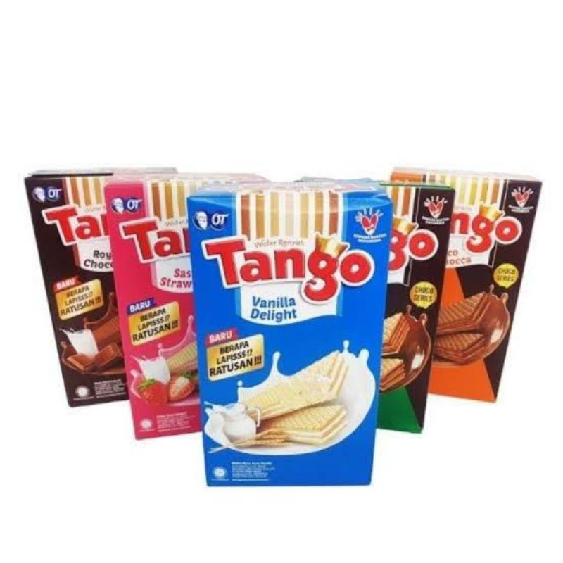 

PROMO!!! tango wafer renyah 1 kotak isi 20 @8gr