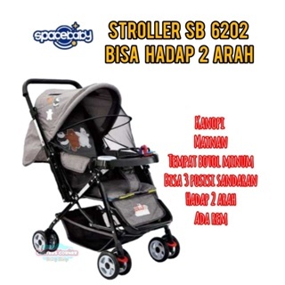 Stroller Space Bayi Stroler Bayi Baru Lahir Stroller Space Baby SB 6202