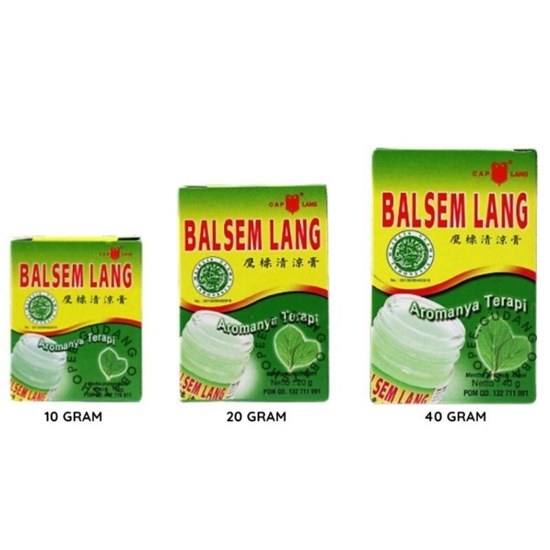 Balsem LANG 10g (KECIL)