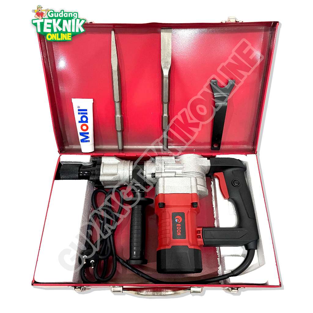 Electric Demolition Hammer ED6-1780 SH94 EDON X MAILTANK / Mesin Bor Bobok Beton Listrik Jack Hammer