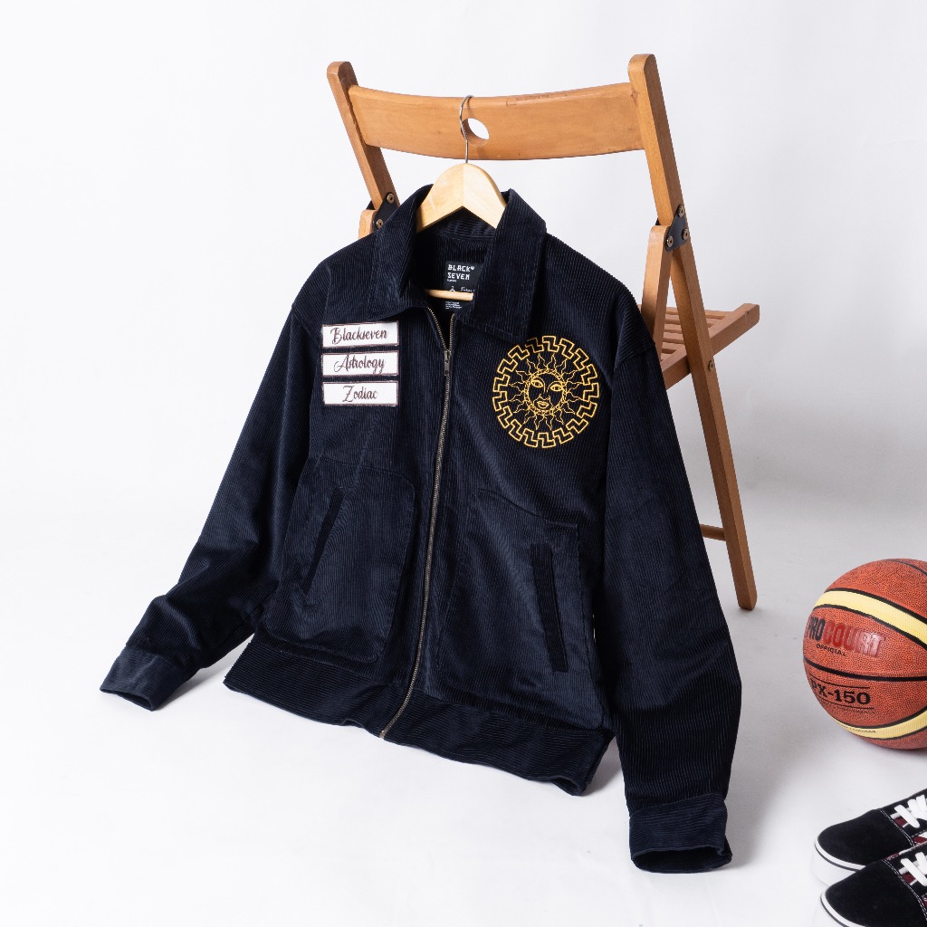 Corduroy Work Jacket | Zodiac Navy