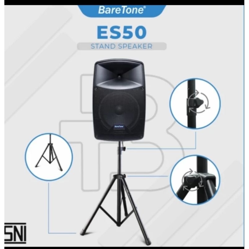 Stand Speaker Baretone Tripod Speaker Baretone
