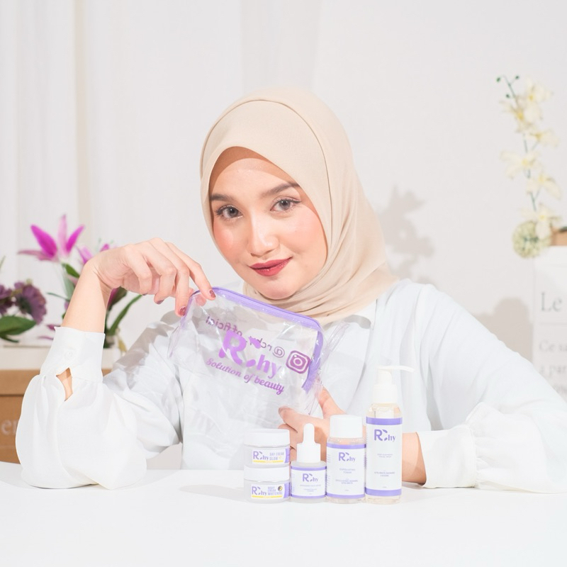 cream RC hy BPOM whitening glow paket normal