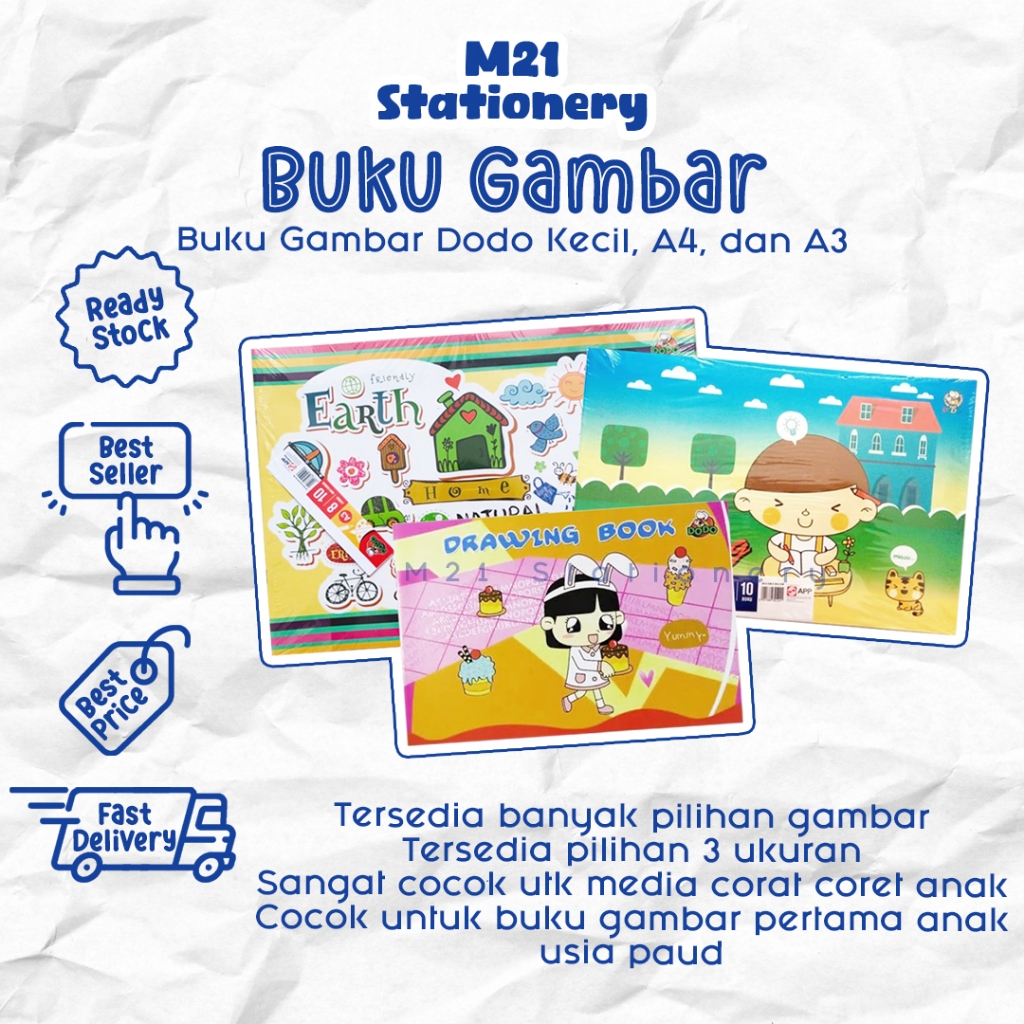 

(1PCS) BUKU GAMBAR DODO / DRAWING BOOK KECIL A4 A3 BUKU GAMBAR KUNING KLASIK GELATIK KEMBAR 10 LEMBAR KERTAS PADALARANG UNTUK ANAK MURAH TERJANGKAU ALAT TULIS STATIONERY TERMURAH / M21 STATONERY JOGJA