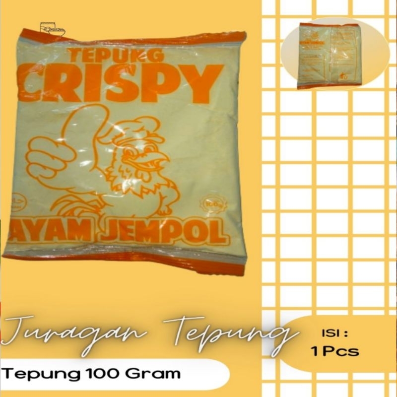 

Tepung Crispy Cap Ayam Jempol 100 Gram