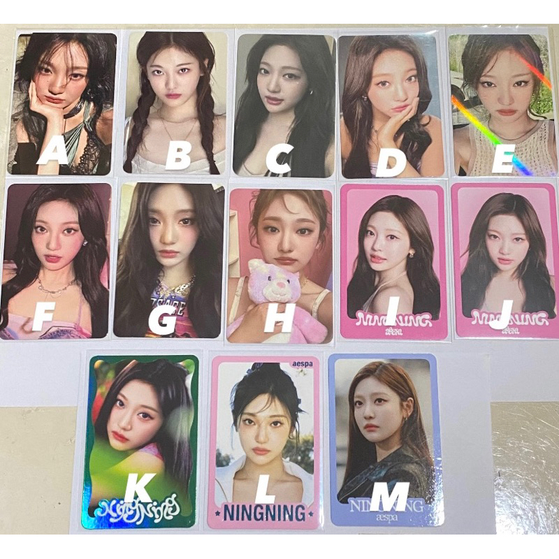 Aespa Photocard Ningning