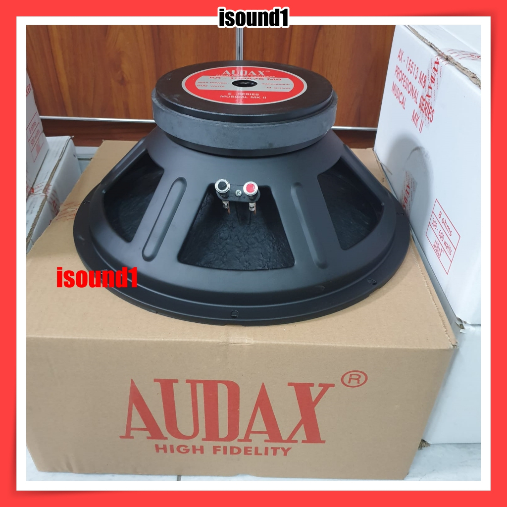 RB SPEAKER AUDAX AX 15 PA 75 FULL RANGE 600 WATT 15PA75 AX 15PA75 M8 ORIGINAL AUDAX INDONESIA