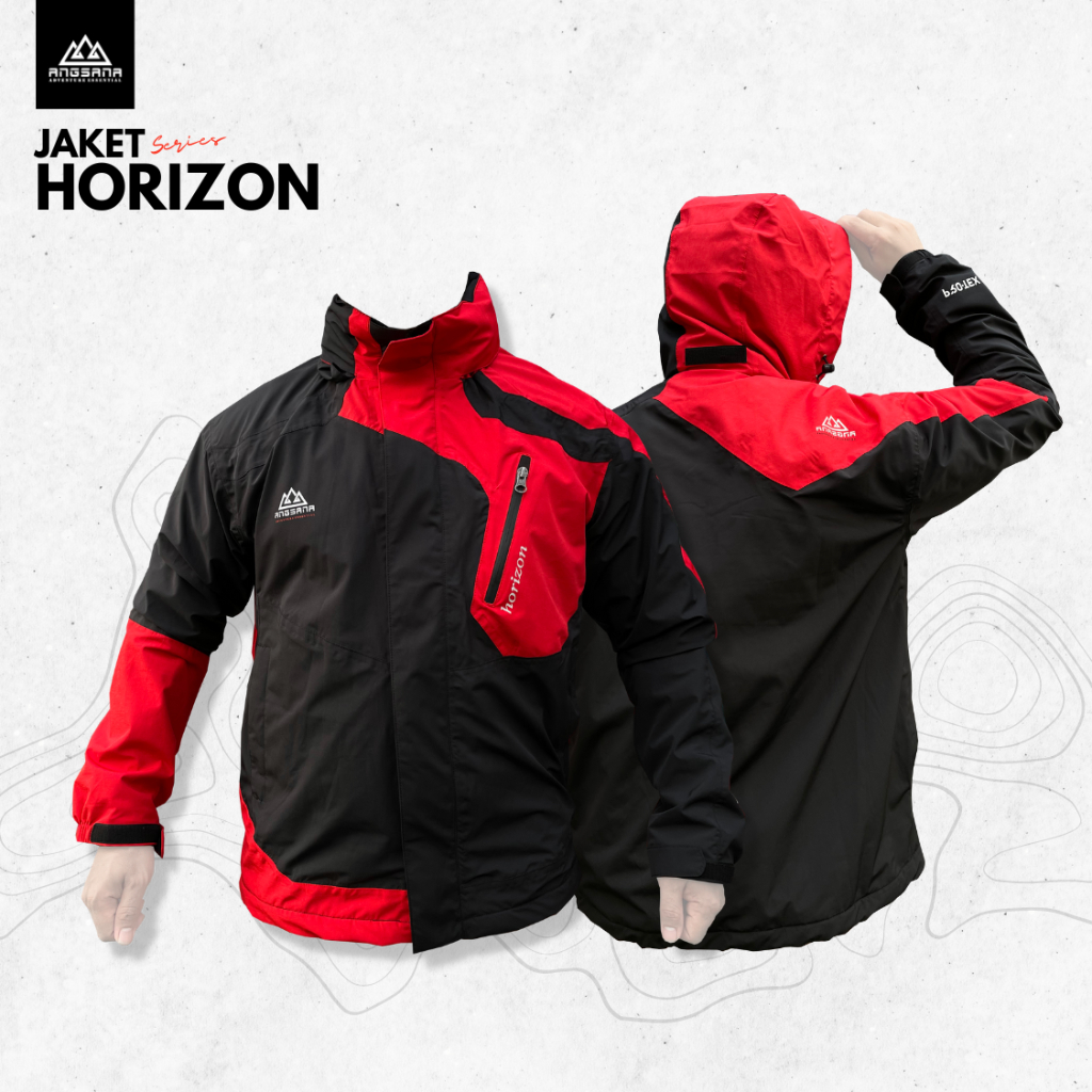 Jaket Waterproof Angsana Seri Horizon inner Polar