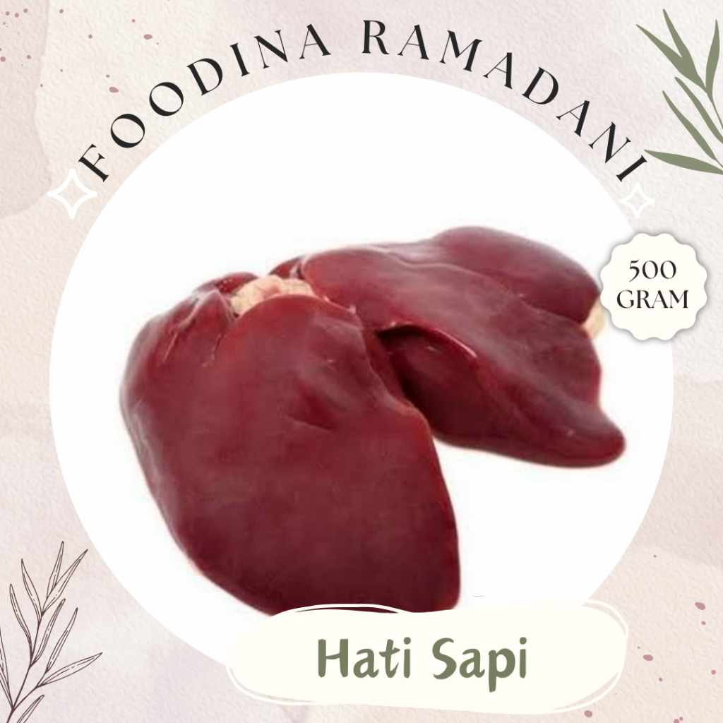 

HATI SAPI Ati - Beef Fresh [ Berat 500gr ] Harga Per 0,5 Kg