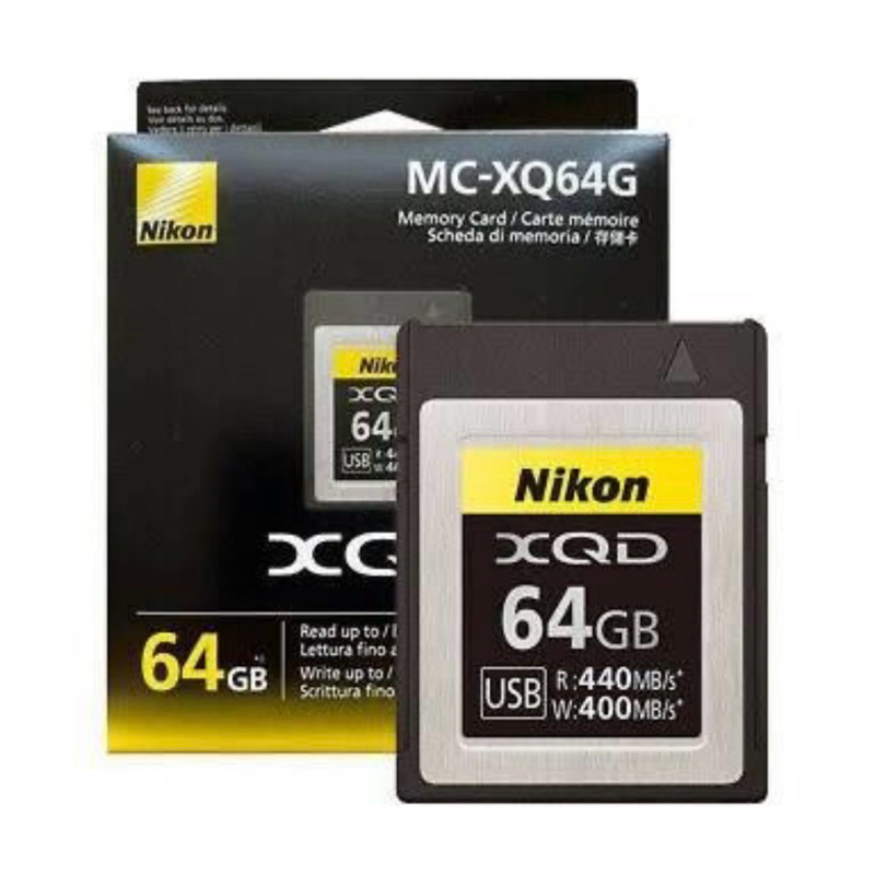 Memory card nikon xqd 64GB new