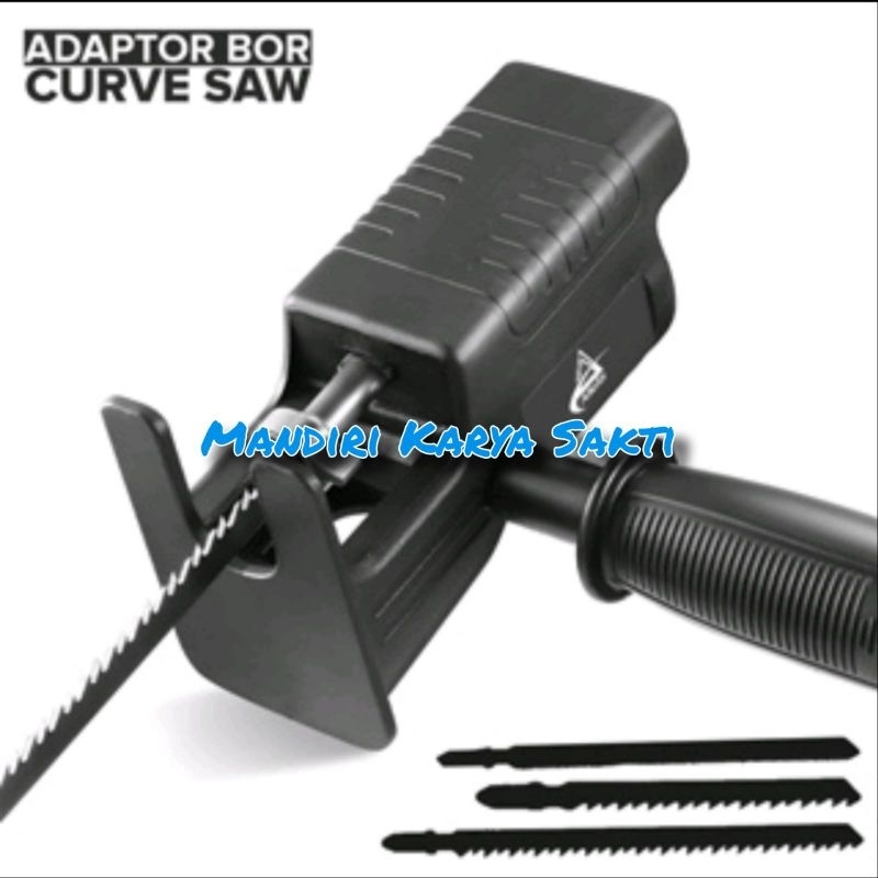 Converter Bor Ke Gergaji Jigsaw | Adaptor Bor Ke Gergaji Kayu Triplek
