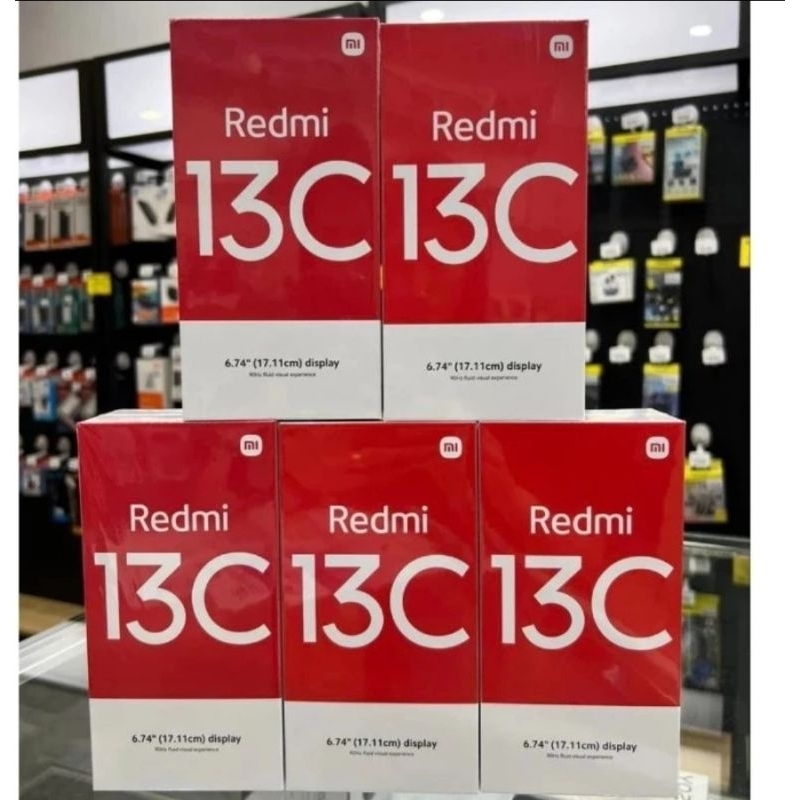 PROMO SMARTPHONE REDMI 13C 8GB 256GB  GARANSI 2 TAHUN