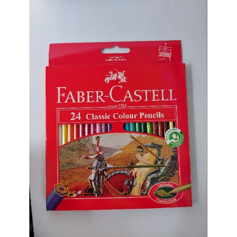

pensil warna faber castell 24 warna