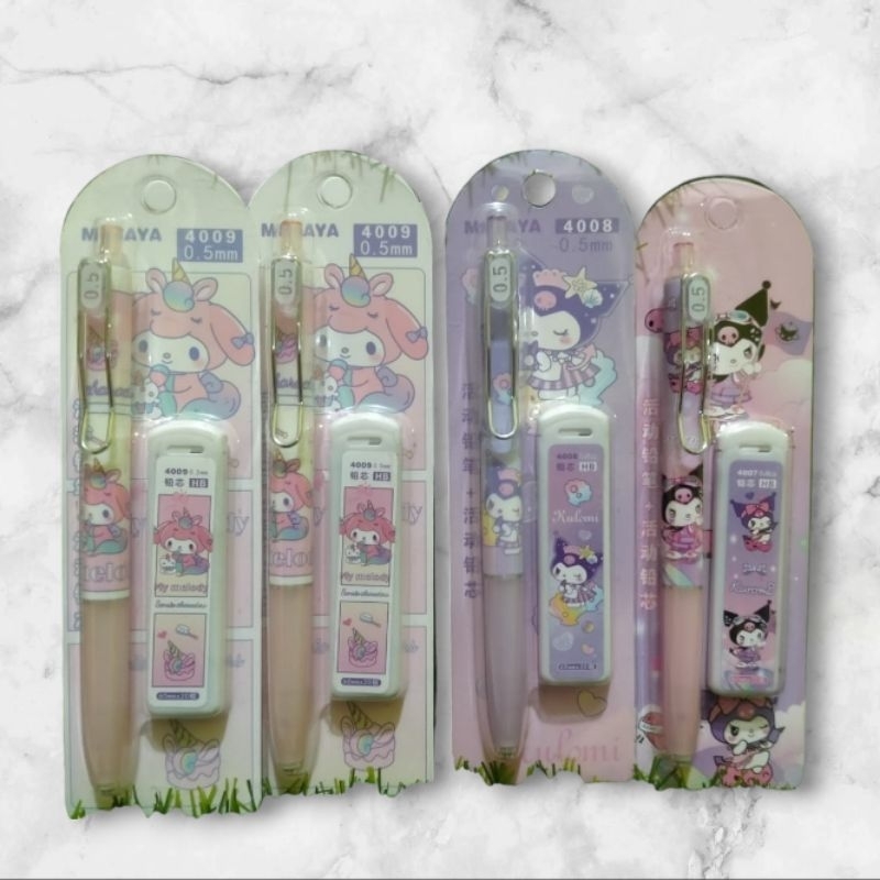 

[nazea stuf] Pensil mekanik & refill pensil mekanik sanrio
