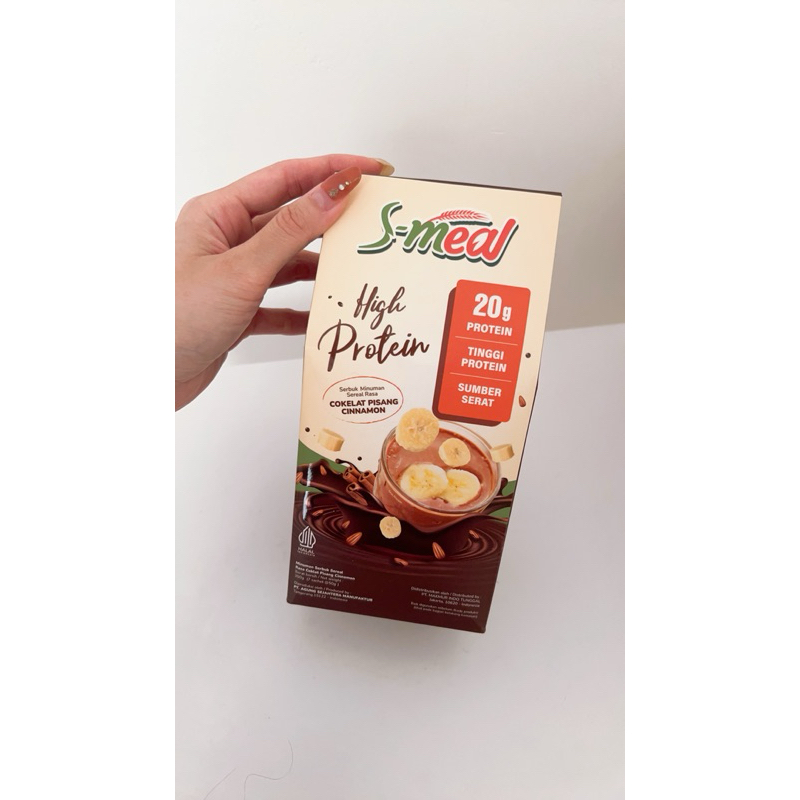 

Slimsure S Meal Chocolate Banana Cinnamon 6 Sachet - Super Food Shake | High Protein Meal Replacement SMLSC