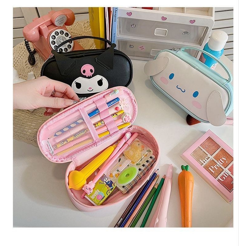 

Tempat Pensil Sanrio | Melodi & Cinnamoroll | Pencil Case Premium