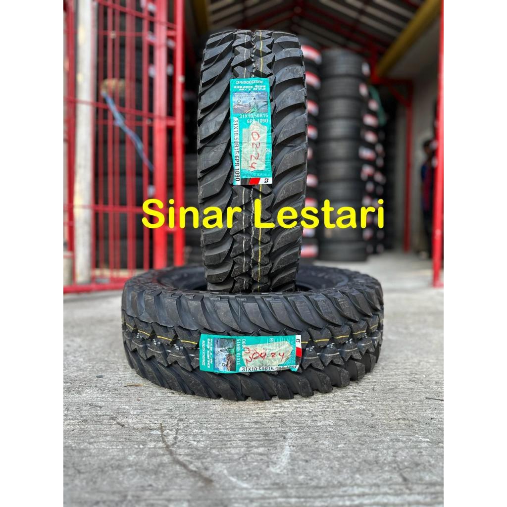 Bridgestone Dueler MT 674 31x10.5 R15 6 PR 109Q cocok untuk Taff, Feroza, Hartop, Terano Dan Lain-La