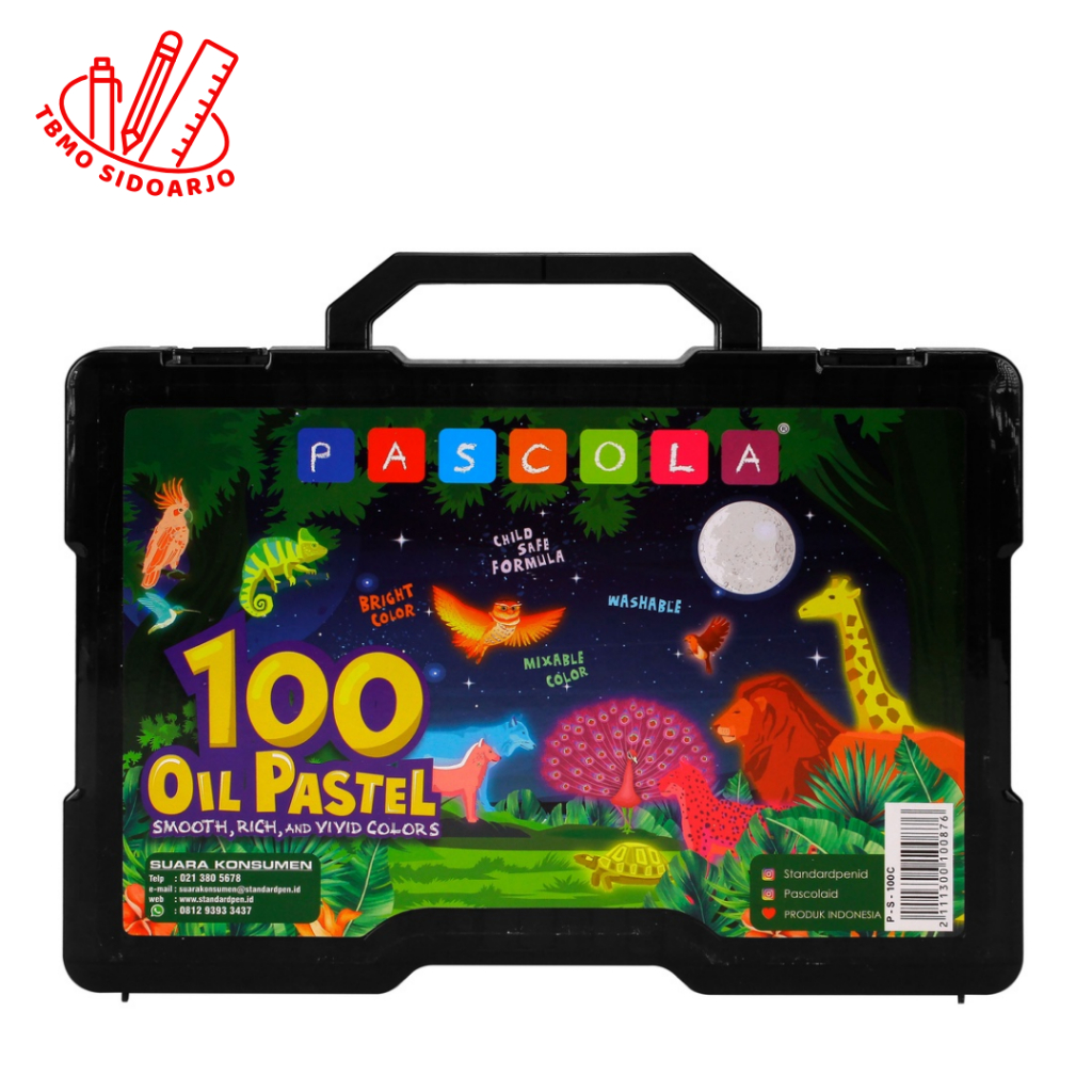 

Crayon Oil Pastel Pascola Isi 100 Warna