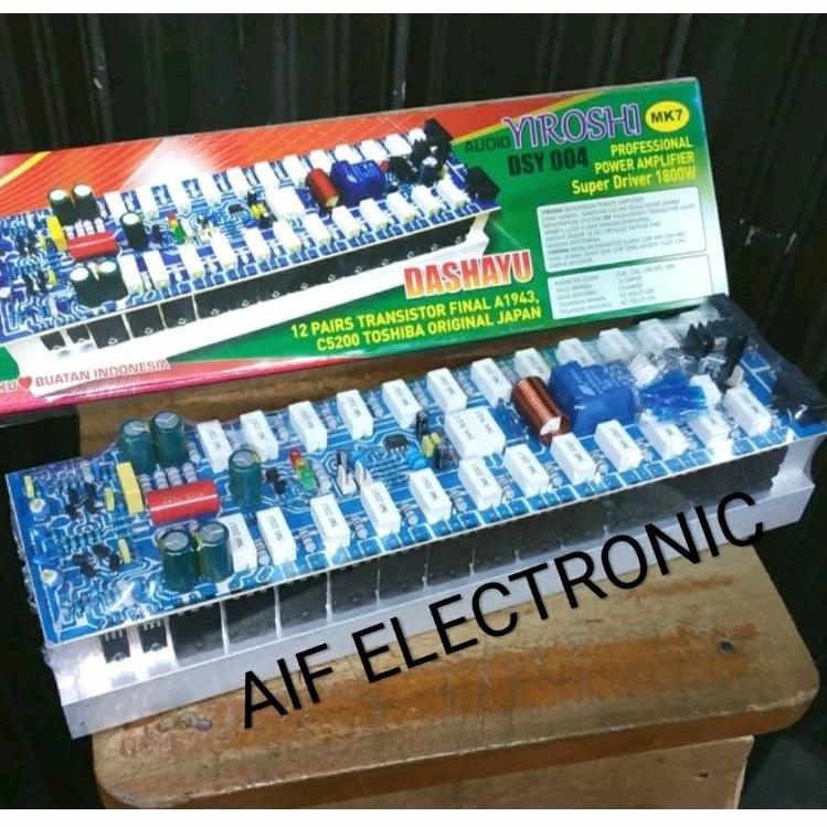 Kit power amplifier Yiroshi MK-7 1800Watt DSHAYU DYS-004