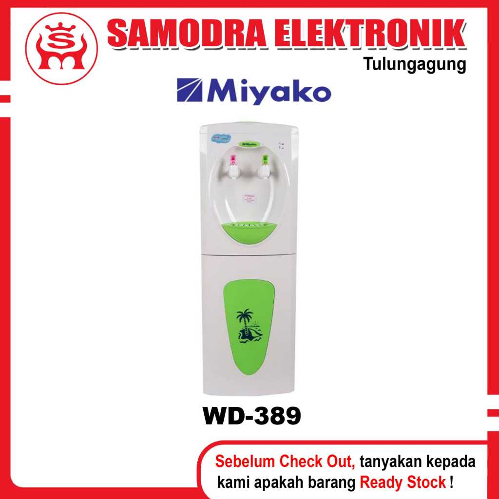 Dispenser MIYAKO WD-389 | Dispenser Galon Atas